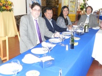 Gonzalo Fontanes, Edison Perez, Elizabeth Araos y Laura Jara